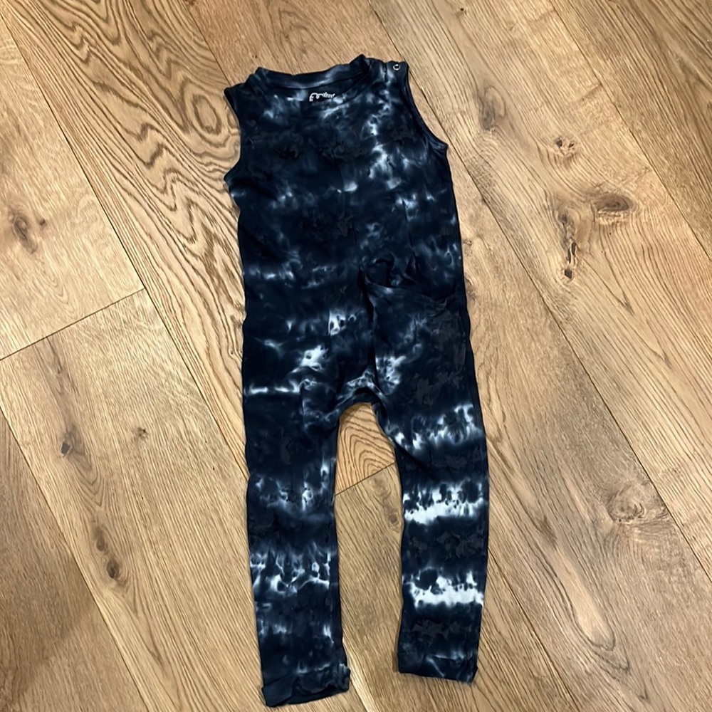 Toddler one piece romper with pocket